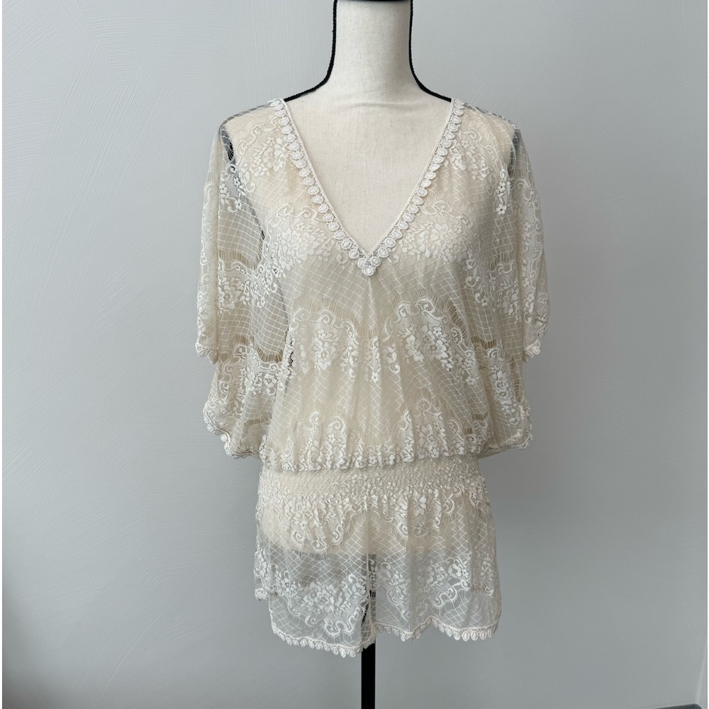 Rosalita Paris/ Saint Barth Lace Coverup